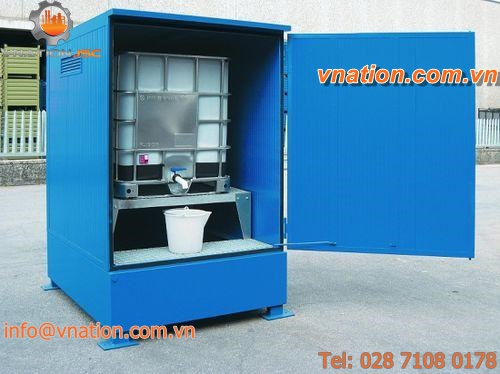 metal crate / storage / safety