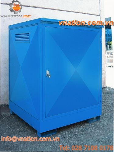 stainless steel cabinet / for drums