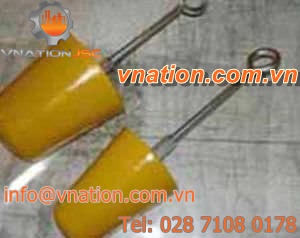conical plug / male / draining