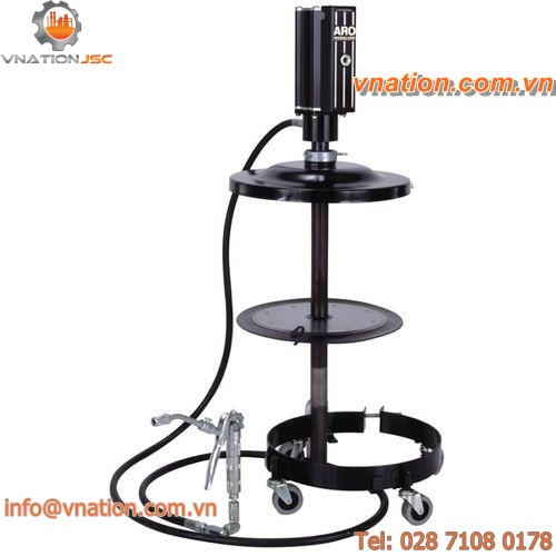 grease pump / pneumatic / piston / semi-submersible