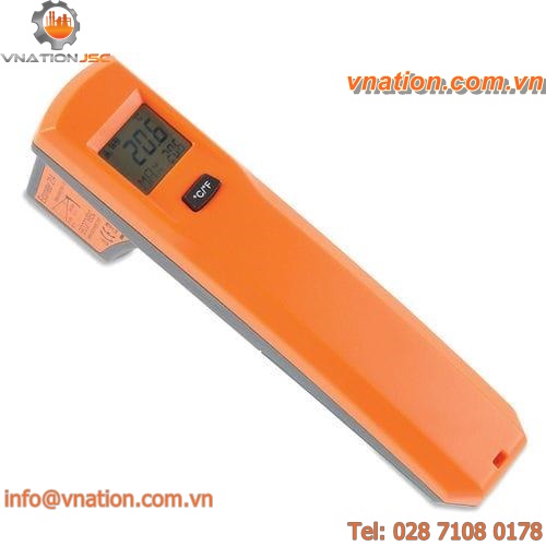digital infrared thermometer / non-contact / laser / hand-held