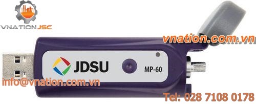 power measuring device / USB / portable / fiber optic
