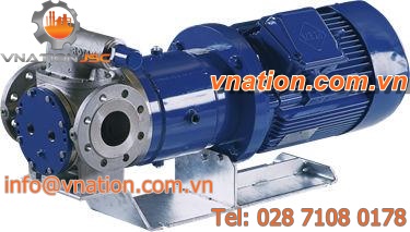 resin pump / for solvents / magnetic-drive / internal-gear