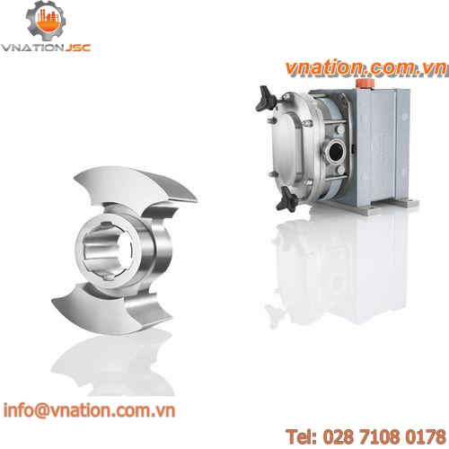 rotary lobe pump / sanitary / for viscous fluids / discharge