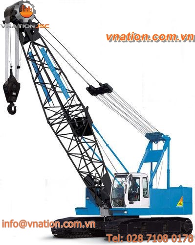 crawler crane / boom / lattice / for construction