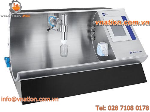 spiral jet mill / for powders / vertical / dry milling