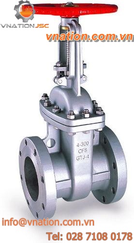 gate valve / manual / flange