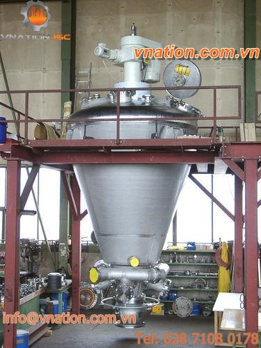 screw mixer / batch / for the food industry / conical