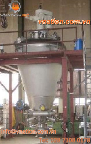 screw mixer / batch / for the food industry / steam/water