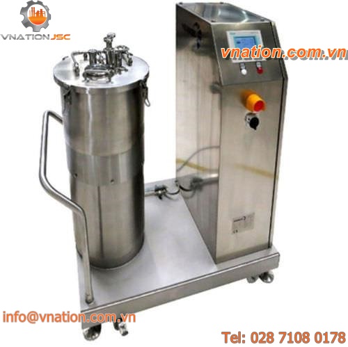 laboratory centrifuge / vertical / mobile / compact