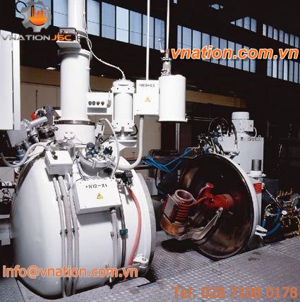 melting furnace / rotary retort / induction / vacuum