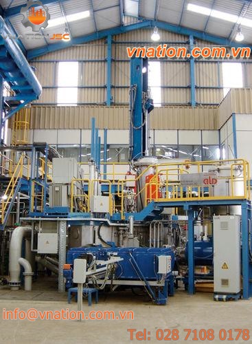 melting furnace / electron beam / high-vacuum / vacuum