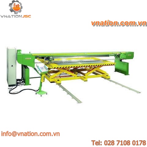 double-belt grinding machine / machining / for sheet metal / for large parts