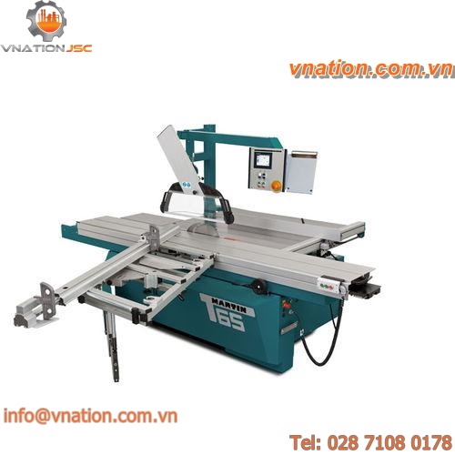 sliding table saw / wood / automatic