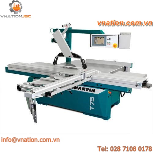 miter saw / sliding table / wood / automatic