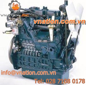 gasoline engine / vertical / 3-cylinder / liquid-cooled