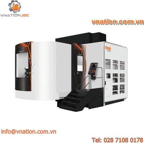 CNC milling-turning center / vertical / 5-axis / rigid