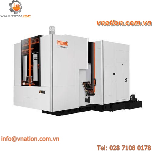 CNC machining center / 3 axis / horizontal / for steel