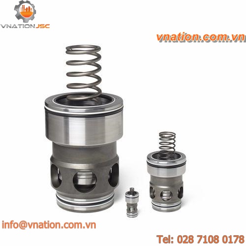 cartridge check valve / ball / screw-in / compact