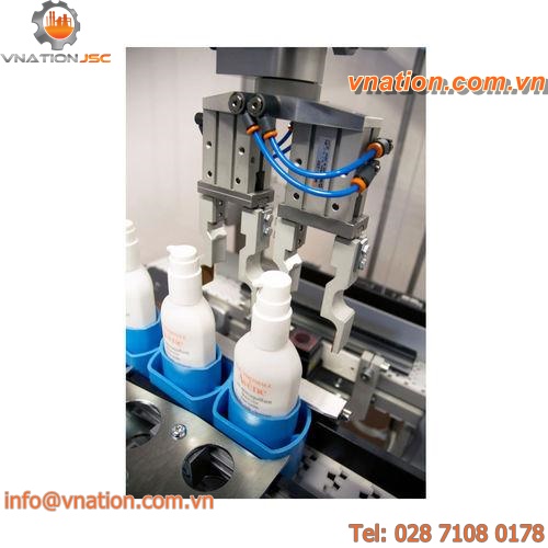 linear capping machine / automatic / for plastic bottles / for glass bottles