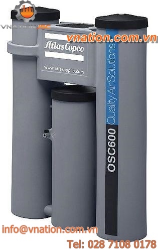 hydraulic separator / oil / for compressed air / condensate