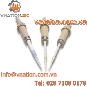 fixed-volume pipette / single-channel / borosilicate glass