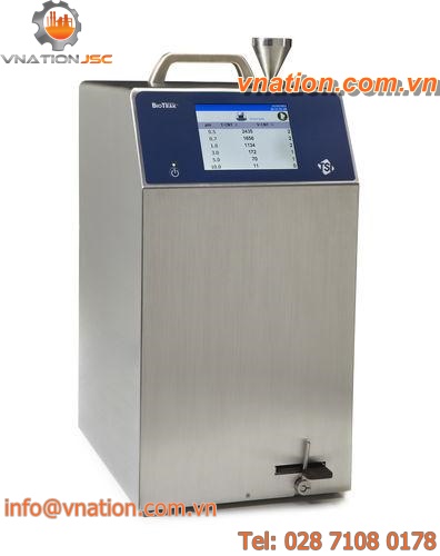 particle analyzer / for particle size analysis / portable / with counting function