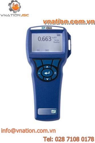 differential pressure gauge / digital / portable