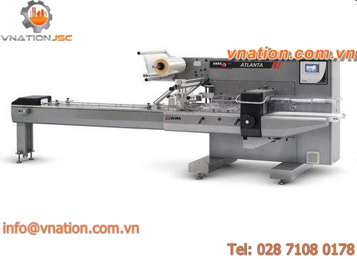 flow wrapper bagging machine / H-FFS / automatic / food