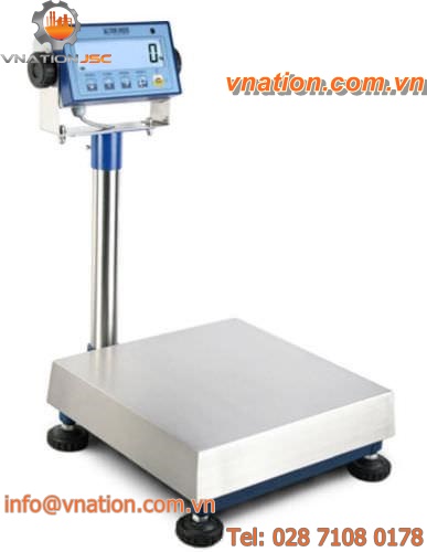 retail scales / with LCD display / stainless steel / waterproof