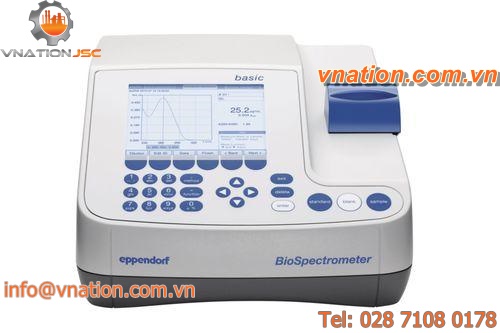 UV spectrophotometer / fluorescence / compact / single-beam