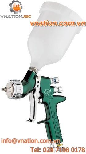 spray gun / finishing / for paint / fluid