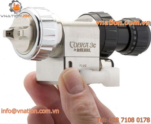 spray gun / solvent / for paint / automatic