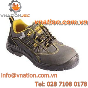 construction safety shoe / mechanical protection / leather / composite