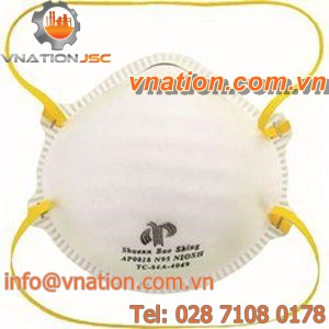 respiratory mask / cup-shaped / particulate / disposable