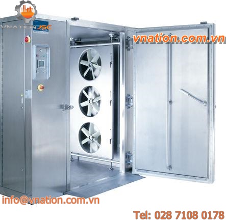 process freezer / low-temperature / vertical