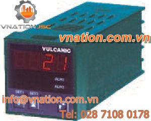 temperature indicator with LED display / panel-mount