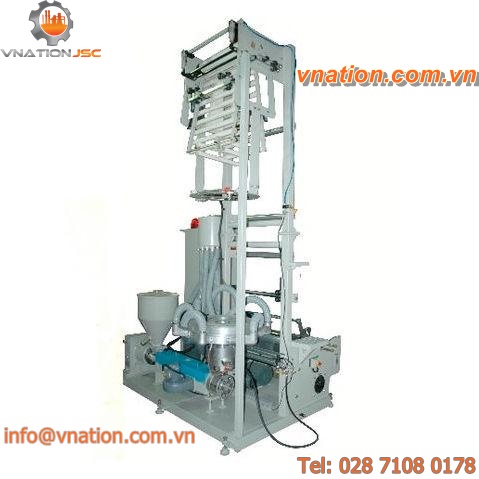 blown film extrusion line / for PE