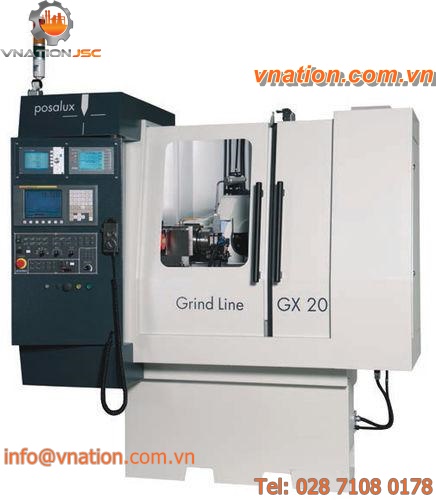 external cylindrical grinding machine / CNC / deburring / compact