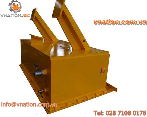 electromagnetic separator / for gas / for quartz sand / rectangular