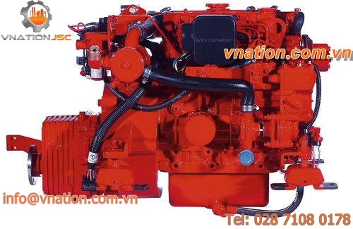 diesel engine / turbocharged / 3-cylinder / marine