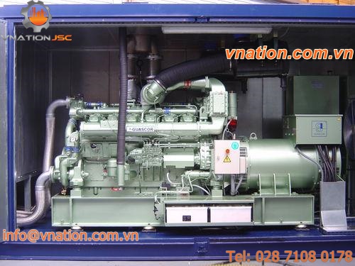 diesel engine / turbocharged / for generator sets / off-grid