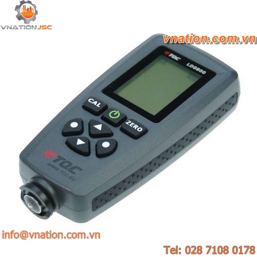 ferrous coating thickness gauge / magnetic induction / handheld