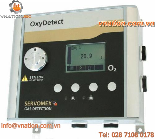 gas analyzer / oxygen / for integration / for hazardous environments