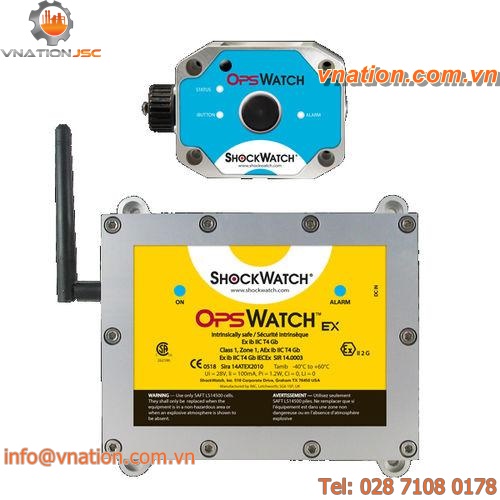 shock data-logger / vibration / WiFi / for logistics