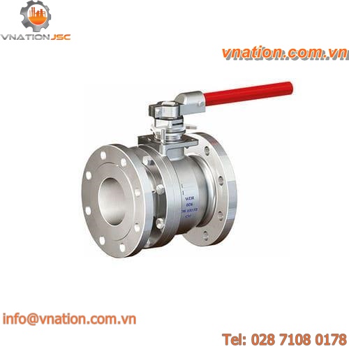 floating ball valve / flow control / PTFE