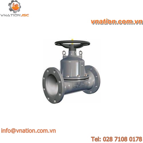 diaphragm valve / handwheel / pneumatic / electric