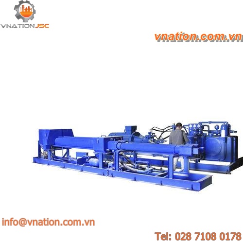 slurry pump / for wastewater / electric / piston