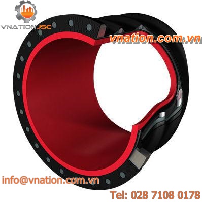 transport pipe / rubber / abrasion-resistant / for slurry