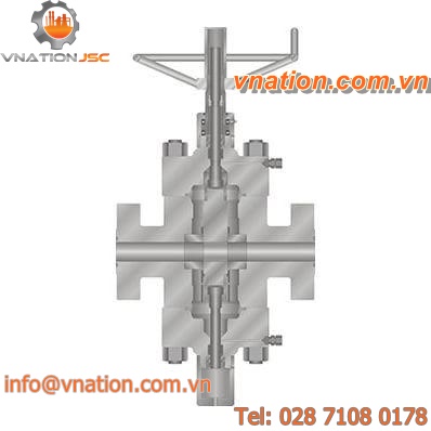 gate valve / for gas / for oil / metal